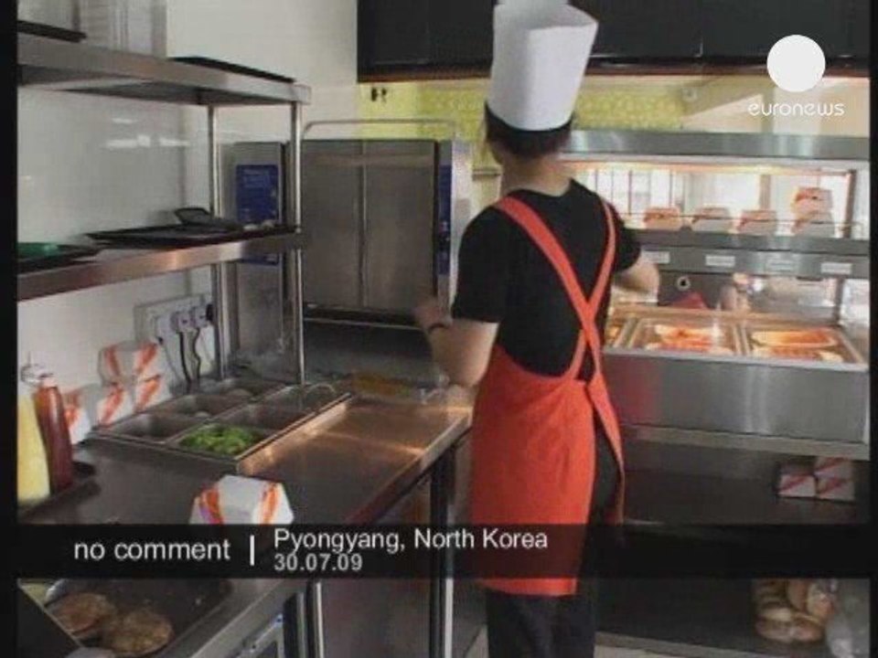 Ouverture d'un fast food en Corée du Nord