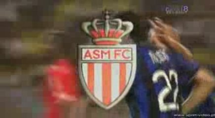 monaco - inter 0 - 1 goal milito