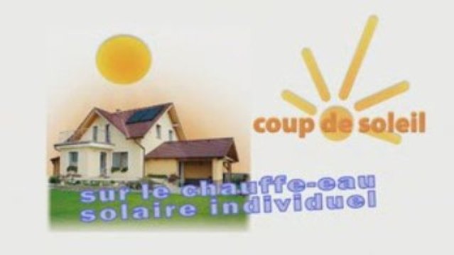 Coup de Soleil sur le chauffe-eau solaire individuel