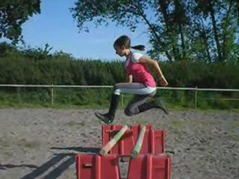 Saut D'obstacle à pieds