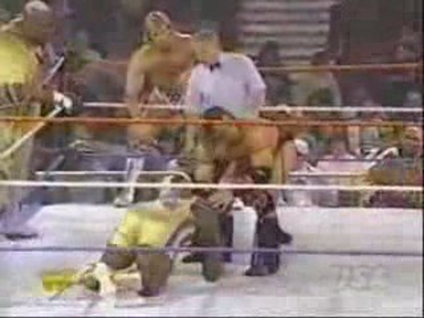 WWF: King Kong Bundy vs. Lex Luger 