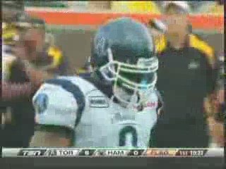 Michael Jackson Tribute by CFL Wide Receiver