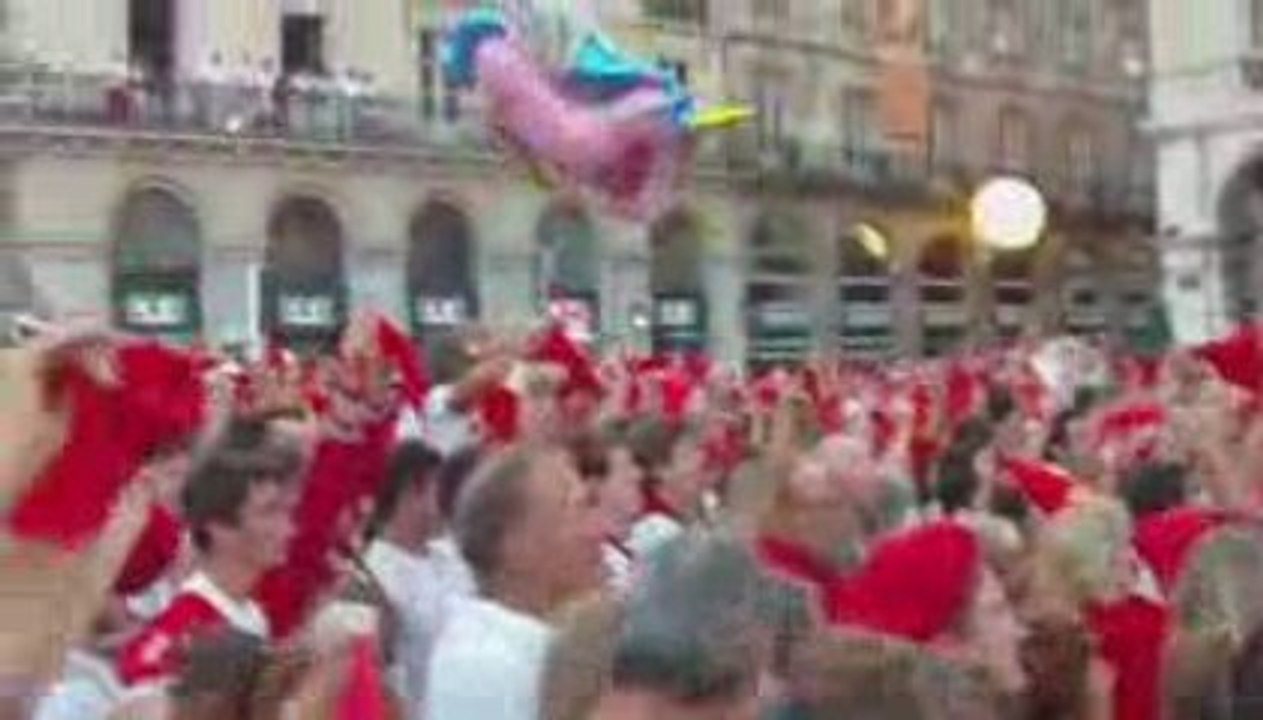 ouverture des fêtes de bayonne