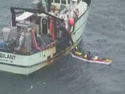 Coast Guard Rescues Israeli Kayakers