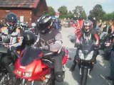 Protest motocyklistów: zbiórka w Kryspinowie