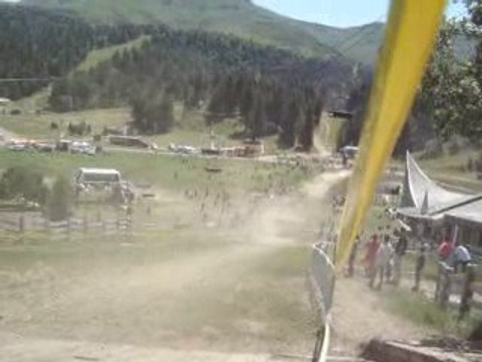 Nicolas PAGANON à la Montée Auvergnate 2009