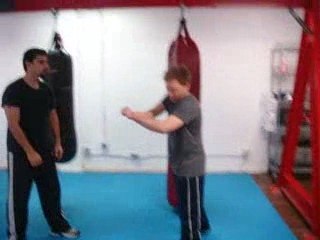 Donnie B. - Old Style Muay Thai  Defense: 45 Degree Block
