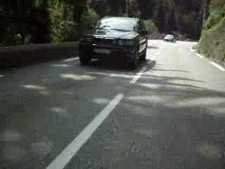 descente en moto des gorges de l'Arly