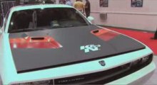 2009 Dodge Challenger at the K&N SEMA Booth