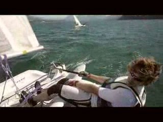 Sortie  dériveur au lac du Bourget