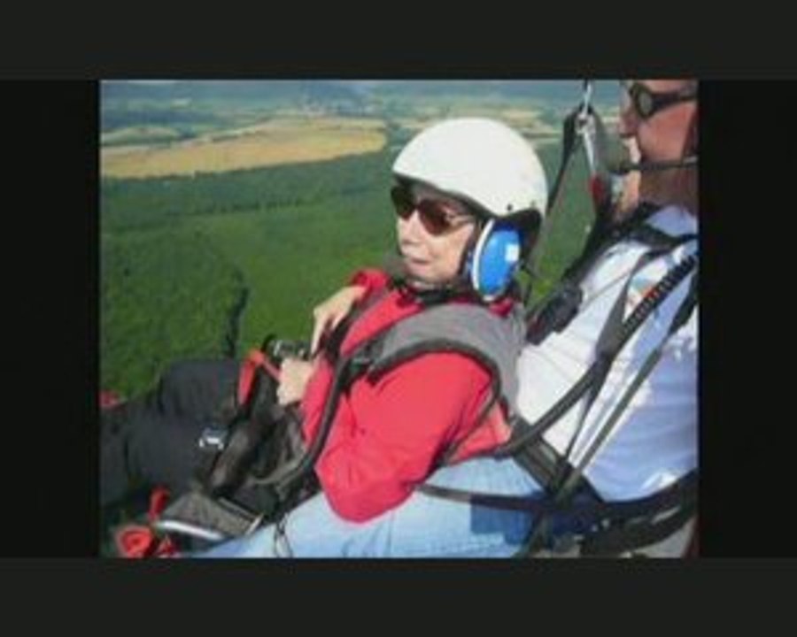 Baptême paramoteur de Roselyne