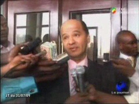 Le représentant du FMI au Congo reçu par Justin Koumba