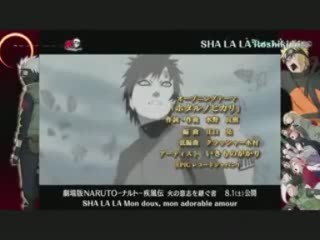 naruto shippuuden film 3  NARUTO VS GAARA