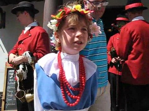 Święto Bamberskie w Poznaniu- śpiewa 10-letnia Karolina