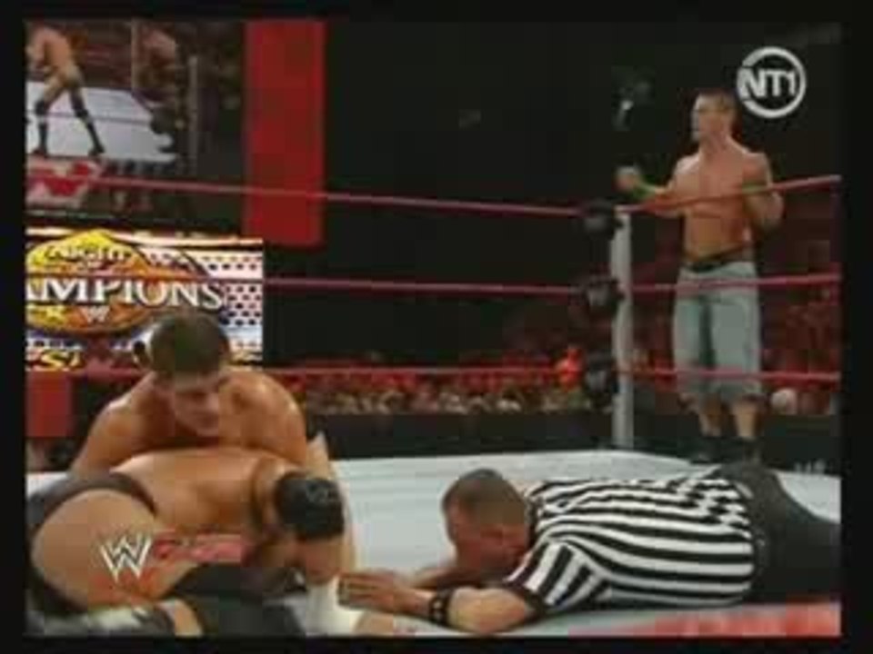 catch attack Raw 1/08/09 part 5