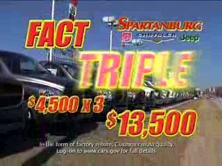 Triple 3x Cash For Clunkers Savings!