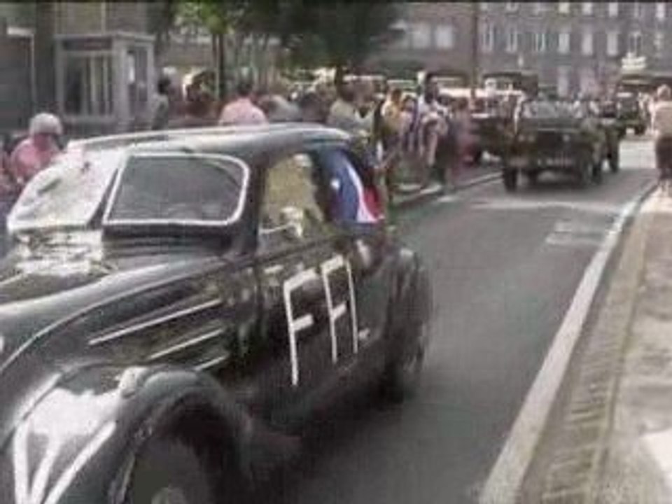 cérémonies du 65e anniversaire de la libération d'Avranches