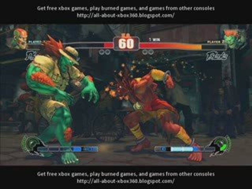Street Fighter iv Blanka vs Dhalsim