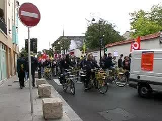 Manif facteurs tabassés par la police