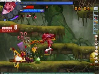 Grand Chase - Marsh Of Oblivion Elesis solo lvl 21 VS 22-25