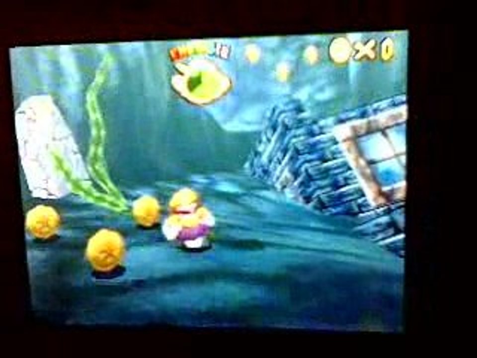 petit bug de super mario 64 ds