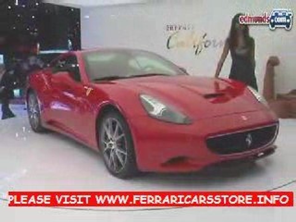 2009 Ferrari California @ 2008 Paris Auto Show