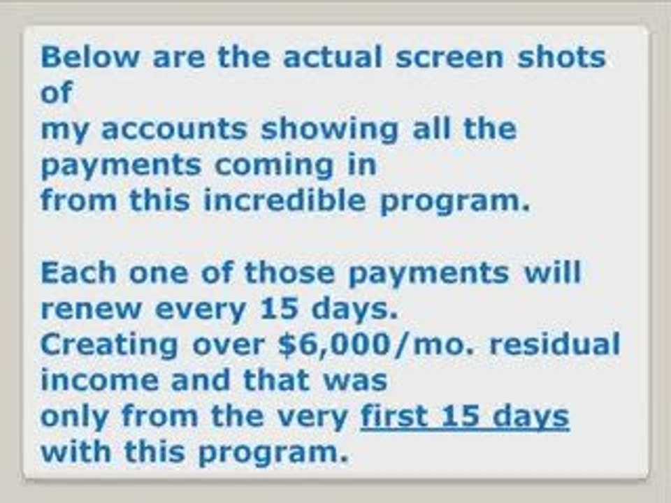 Ultimate Wealth Formula X Residual Income opportunity