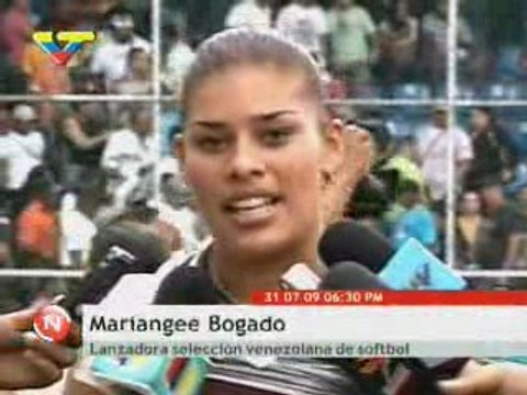 Selección Femenina Softbol Venezuela derrota a México