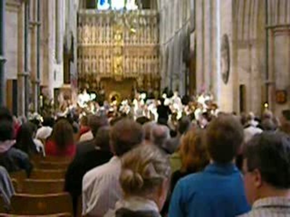 Concert à la Southwark Cathedral - Londres - dim. 19.07.2009