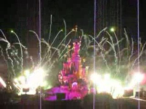 feu artifice 2009 disneyland paris