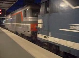 manoeuvre de l'um de bb67608 et bb67609multiservice à amiens