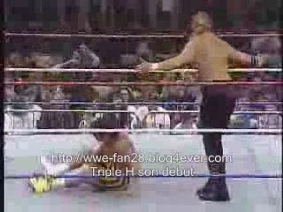 triple h son debut a wwf raw