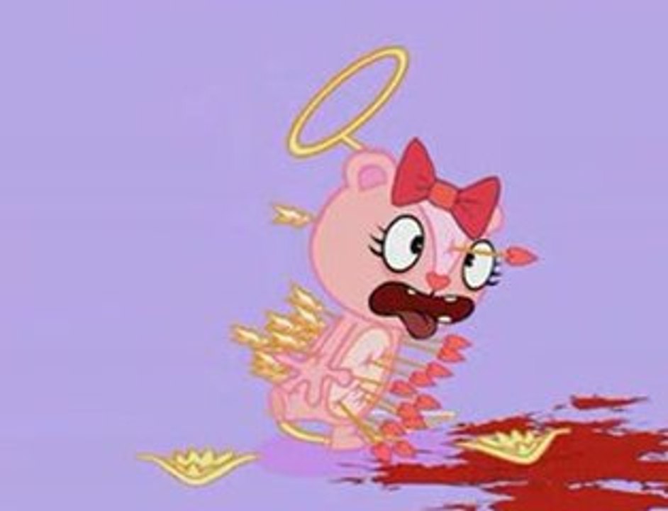 happy tree friends - valentine's smoochie.