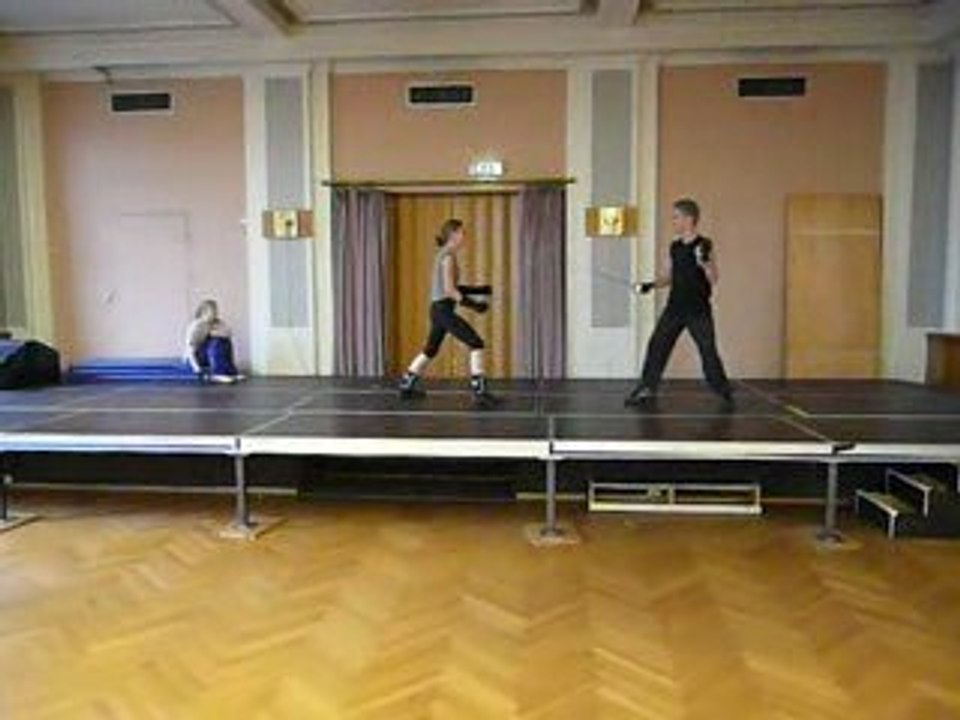 NSFS Workshop fencing school for the showcase
