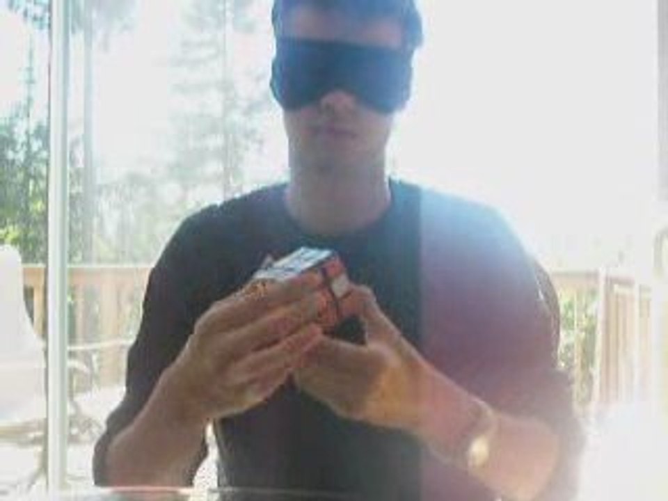 Rubikub les yeux fermés