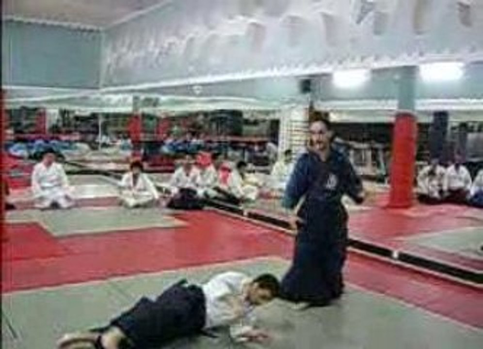 Sensei abdelhadi séance d'entenrainement