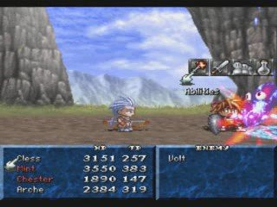 Tales of phantasia : Boss Volt : No damage
