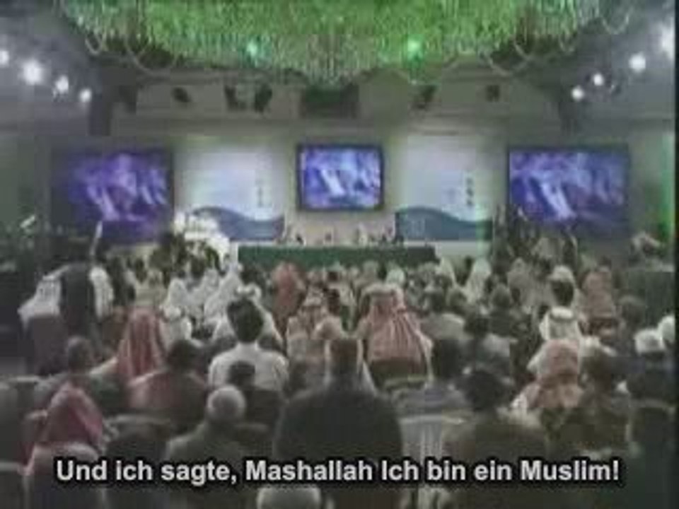 Ein Tschechischer Wissenschaftler konvertiert zum Islam DEUT