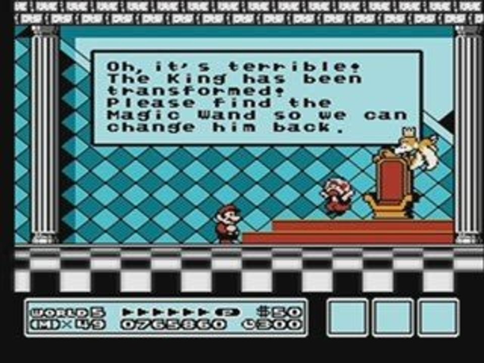 Walkthrough: Super Mario Bros 3 Pas d'inspiration =)
