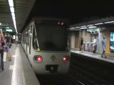 MPL75 : Manoeuvre à la station Perrache sur la ligne A du métro de Lyon