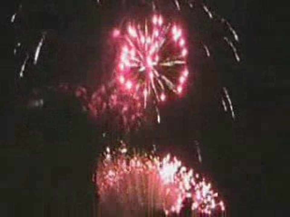 feu d'artifice 14 Juillet 2009 Biarritz