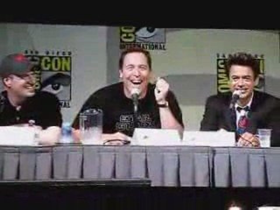 Iron Man 2 - Comic Con Panel Part #I