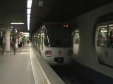 MPL75 : Départ de la station Bellecour sur la ligne A du métro de Lyon