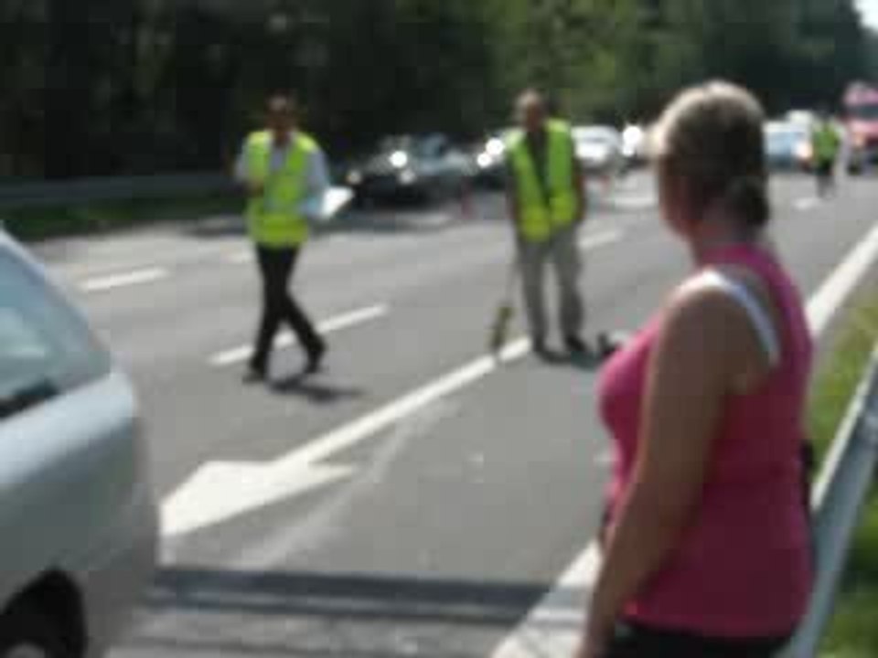 wypadek na krajowej trójce