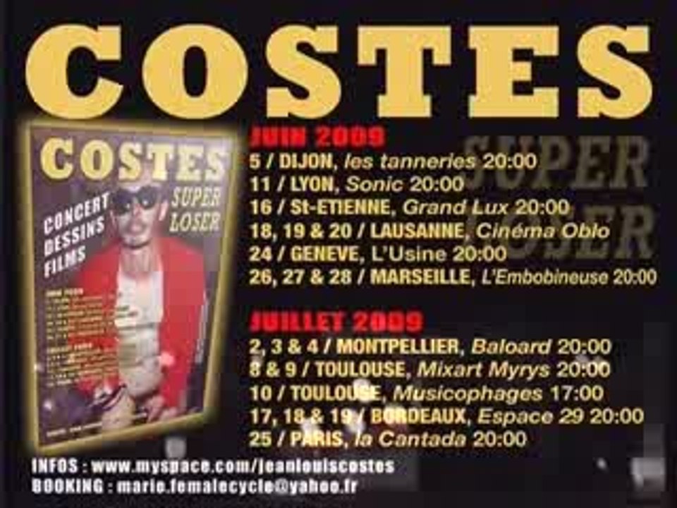 Teaser Costes super loser