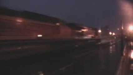 BNSF M-PASINB-5 W/ NS Trailing