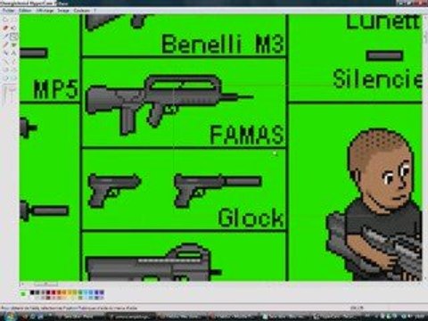 Comment mettre une arme sur un habbo??