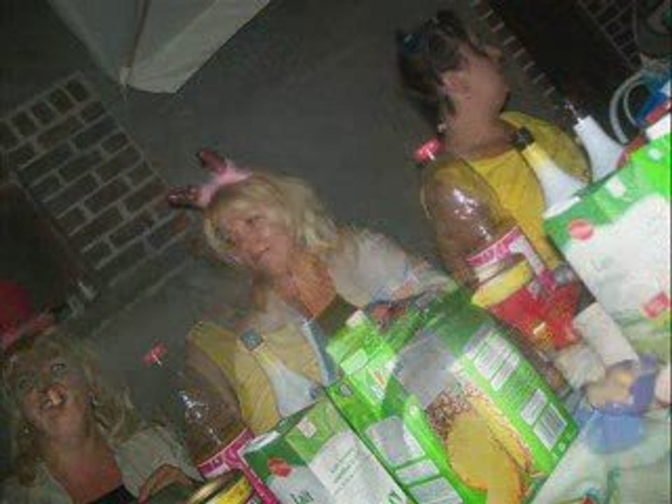 enterrement de vie de jeune fille es garcon a ma soeur é seb