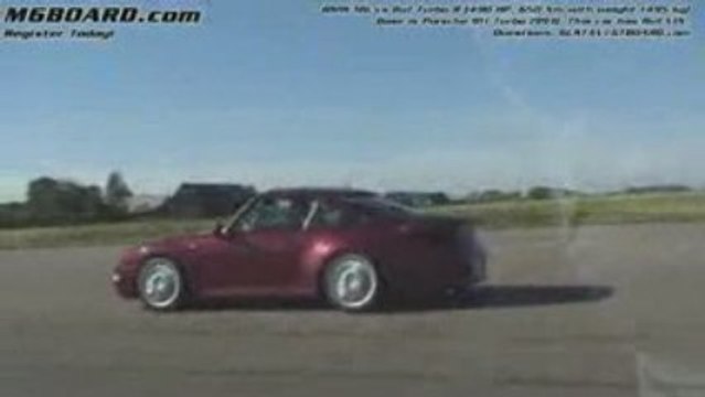 BMW ///M6 Contre Porsche Ruff (Base 993 Turbo)