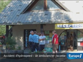 Accident d’hydrospeed : un ambulancier témoignage